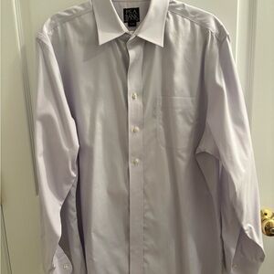 Joseph A. Bank Lavender Traveler’s Collection Men's Dress Shirt